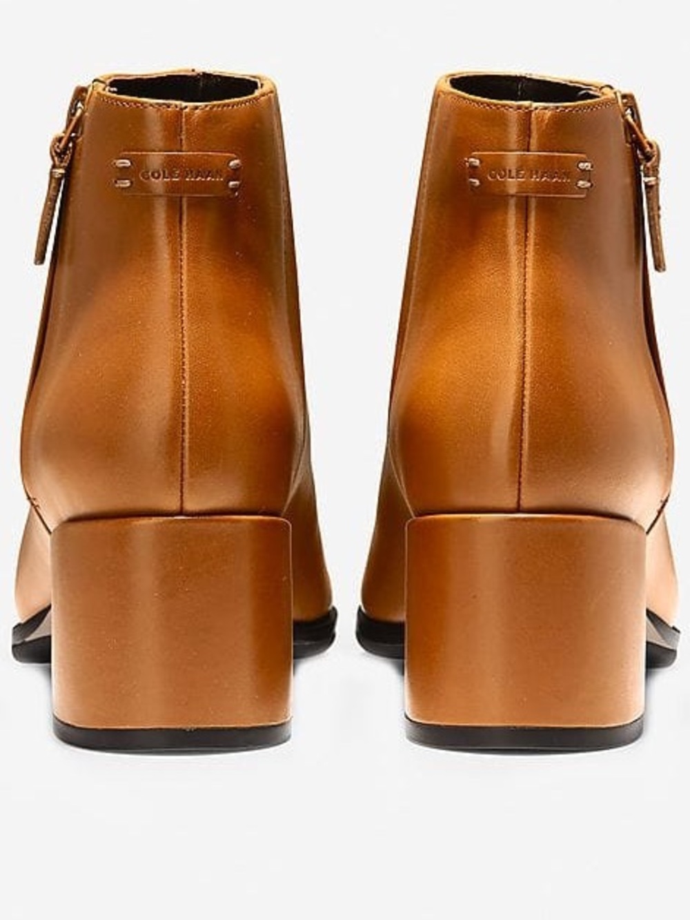 Cole Haan tan grand ambition leather booties - Picture 4 of 15